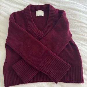 Lisa Yang Aletta Cashmere V-Neck Sweater